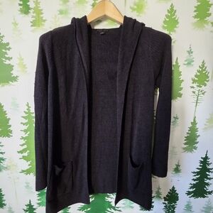 Barefoot Dreams Black Open Front Ultra Lite Cardigan